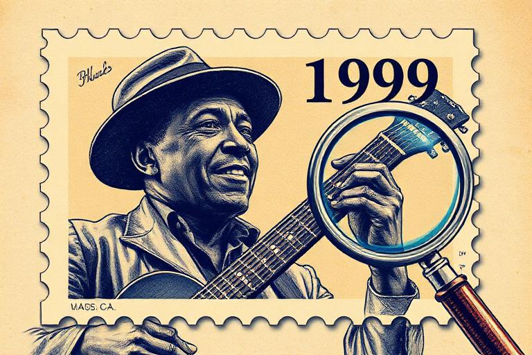 U.S. Postal Stamp: Robert Johnson