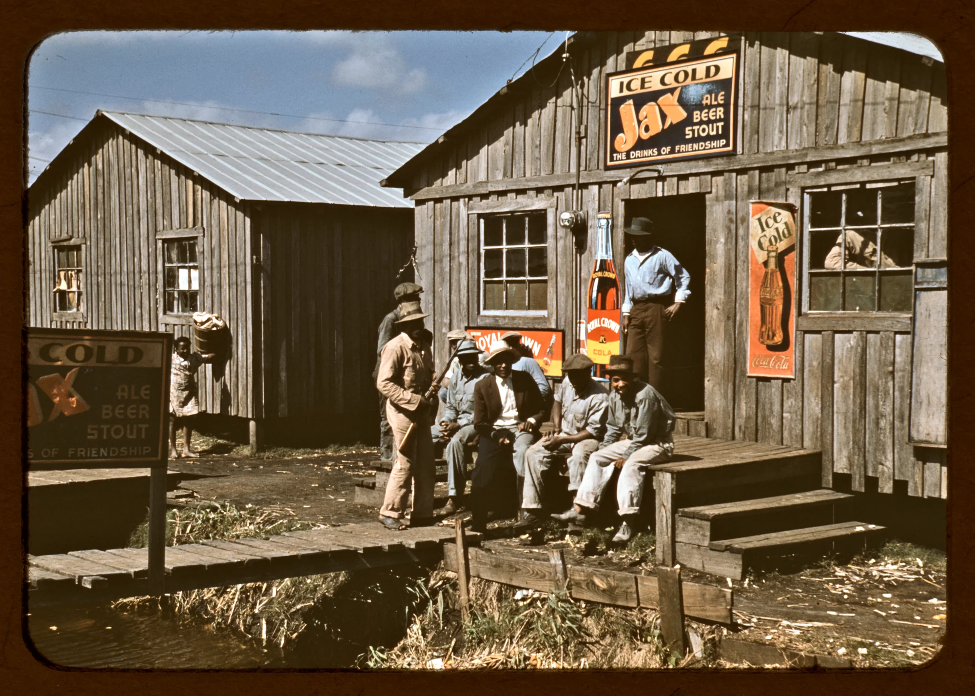 Migratory Laborers at a Juke Joint